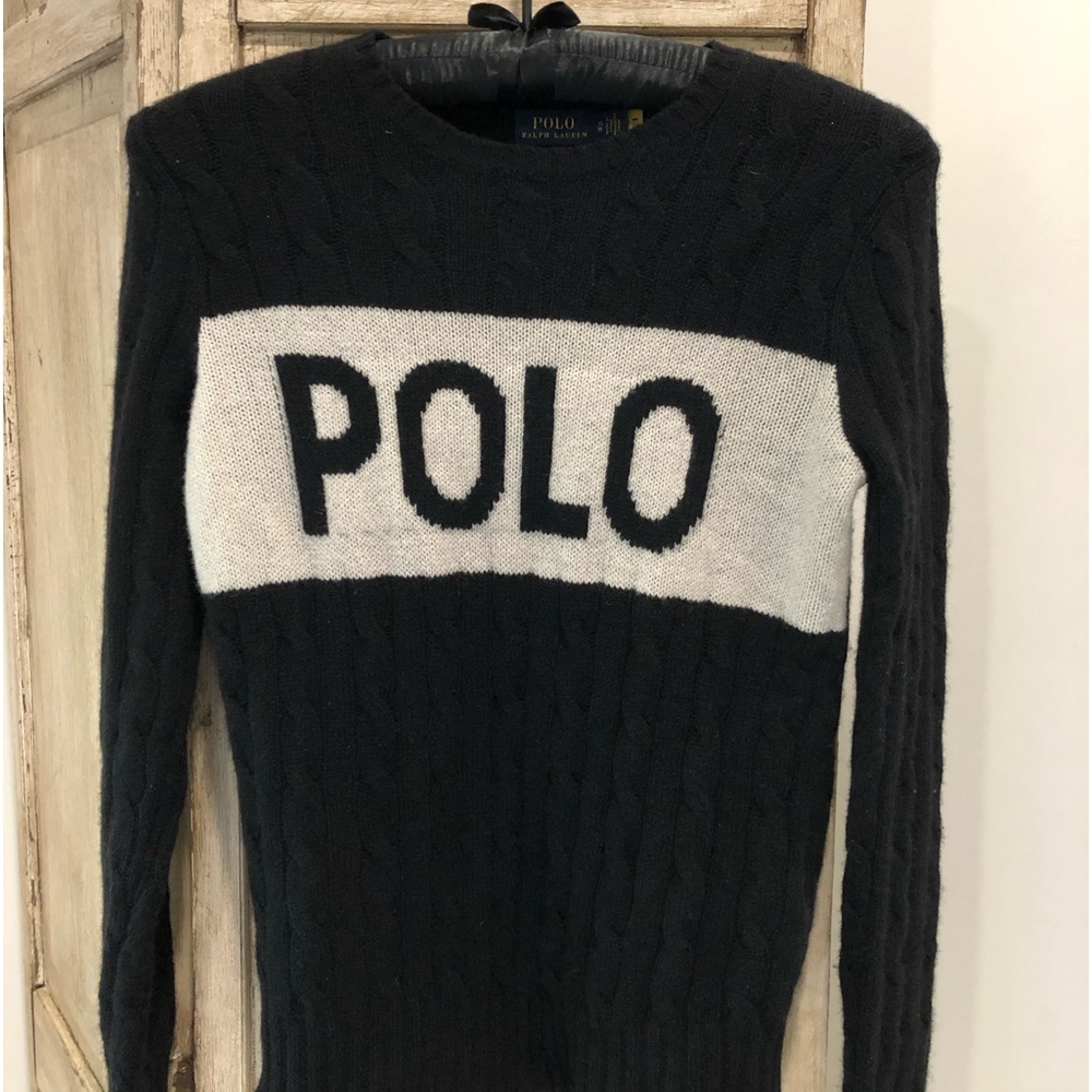 NWT! Super Cute! Polo Ralph Lauren Cashmere Blend Sweater